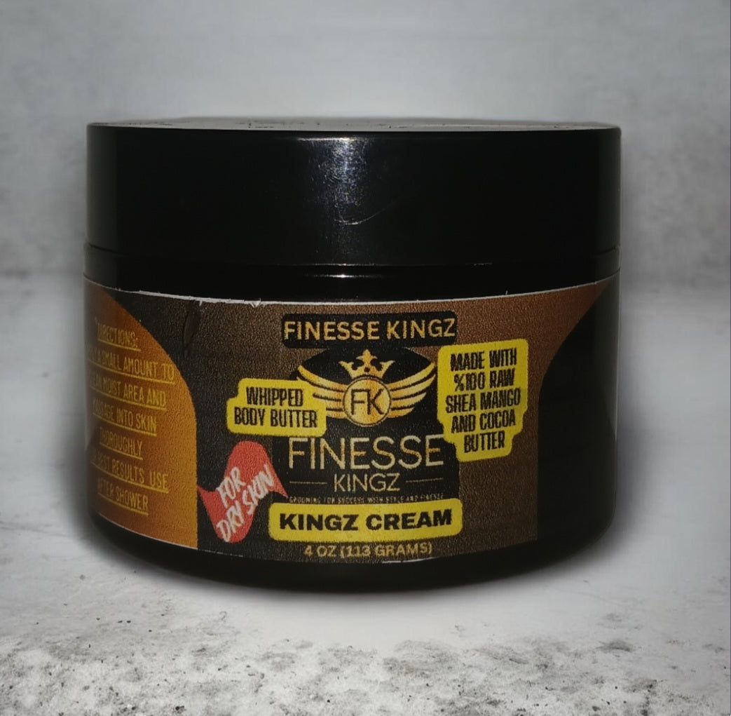 Whipped Body Butter Kingz Cream 4oz